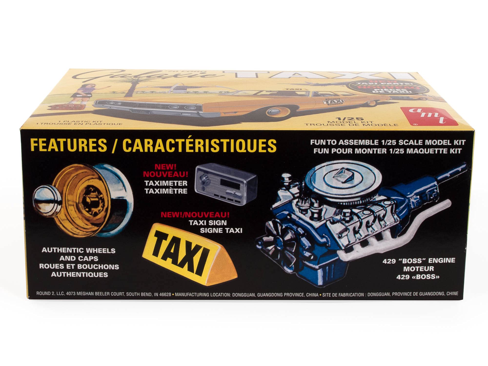 Amazon | AMT 1/25 1970 フォードギャラクシー タクシー プラモデル